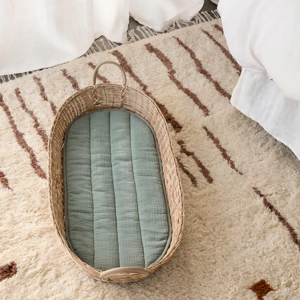 Best Sale Olli Ella Bayu Rattan Changing Basket