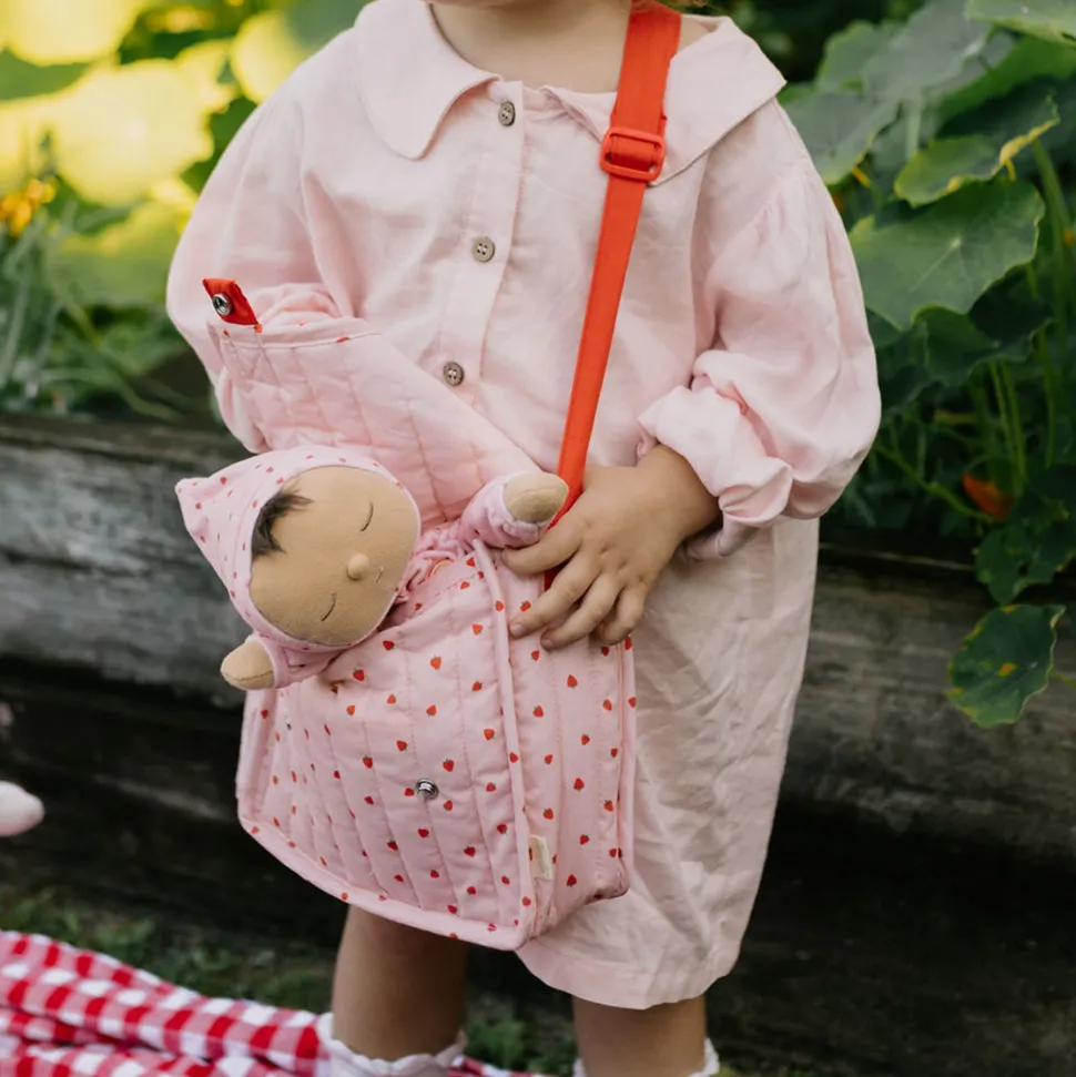 Sale Olli Ella Carrie Convertible Changing Set - Strawberry