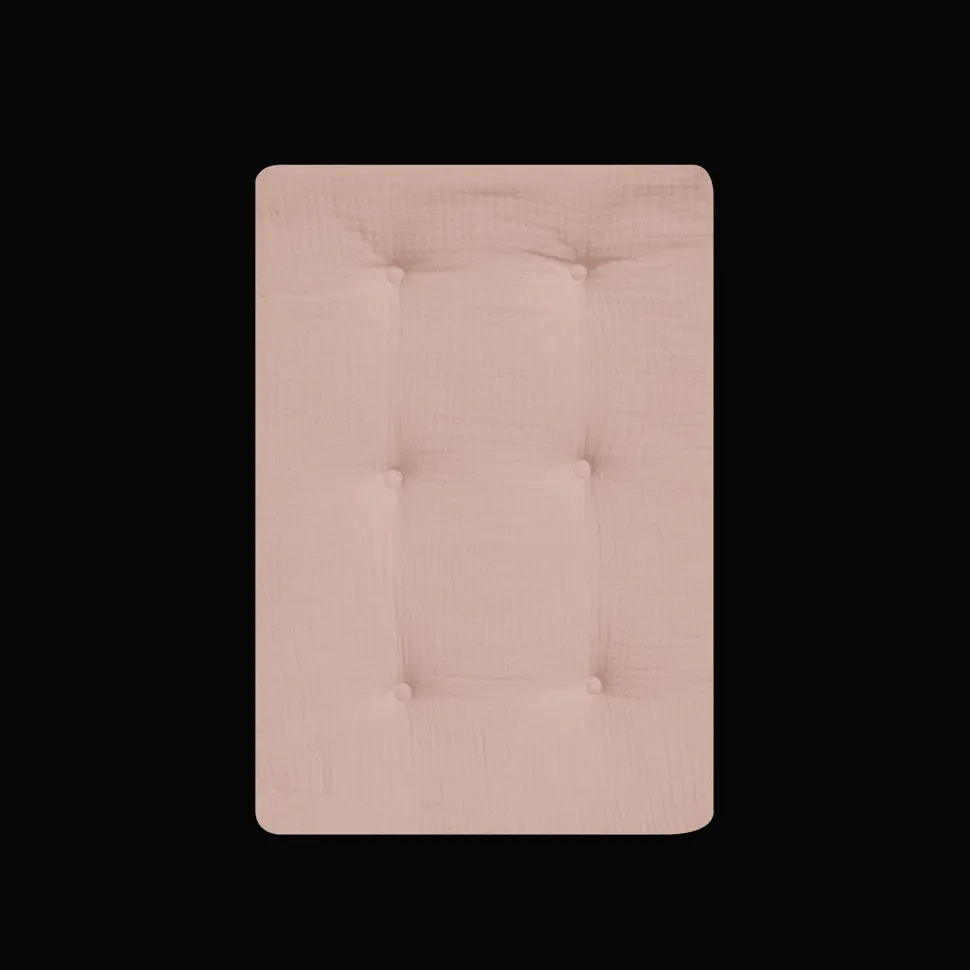 Online Olli Ella Cotton Strolley Mattress - Seashell Pink