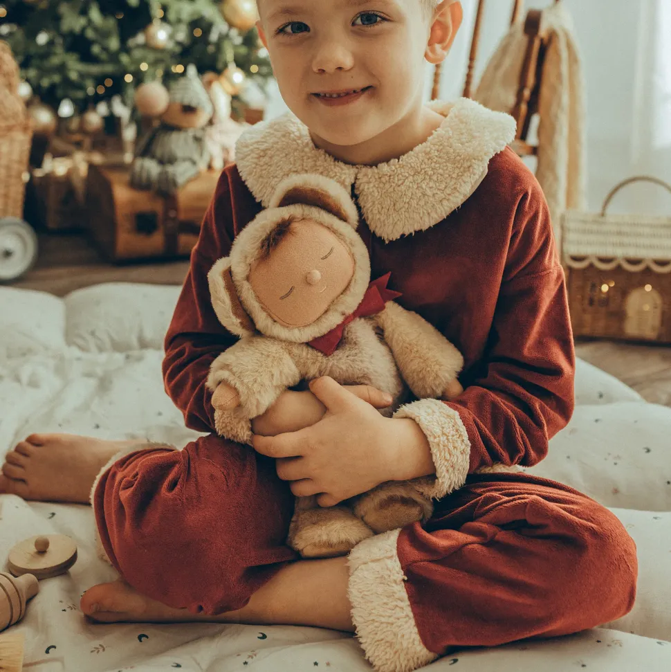 Cheap Olli Ella Cozy Dinkums - Teddy - Crumble
