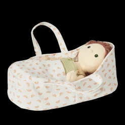 Best Olli Ella Dinkum Dolls Carry Cot - Rainbow Print