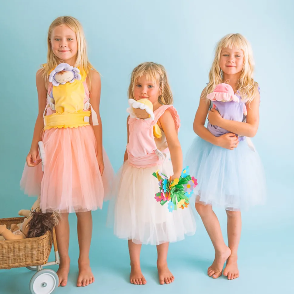 Store Olli Ella Dinkum Dolls Petal Carrier - Buttercup
