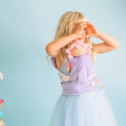 Discount Olli Ella Dinkum Dolls Petal Carrier - Lavender