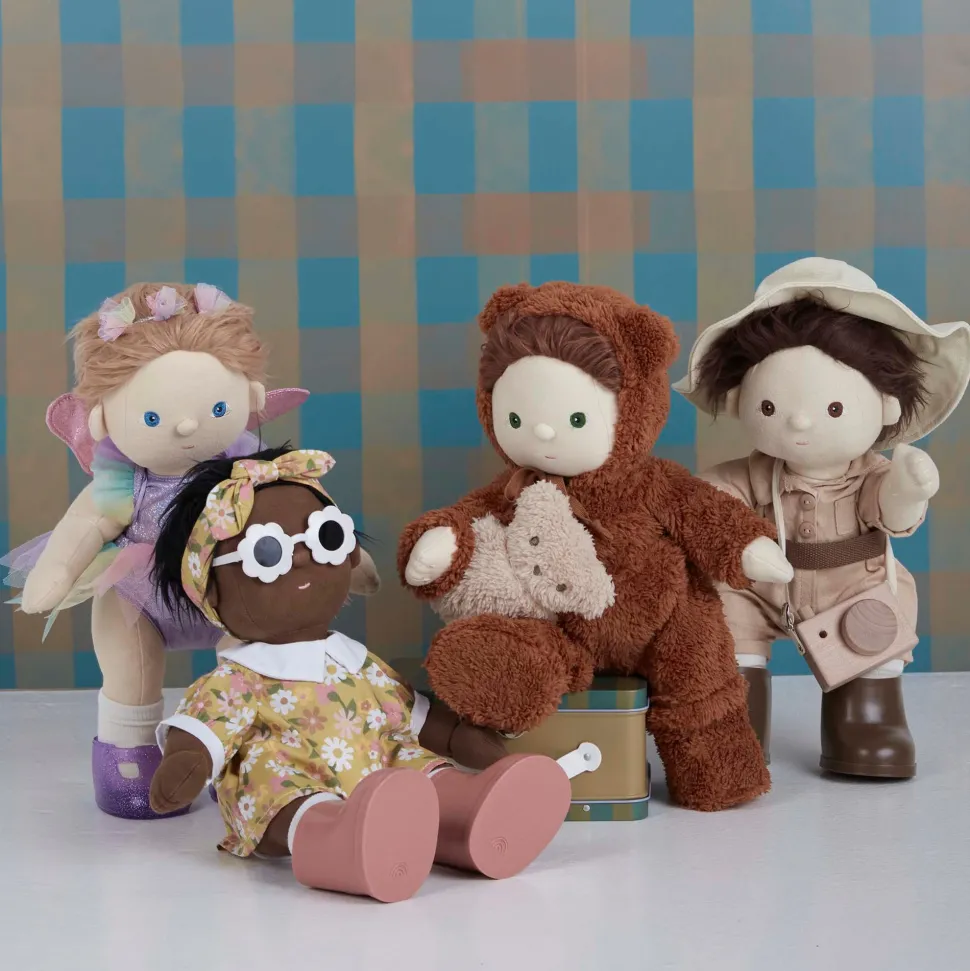 New Olli Ella Dinkum Dolls Pretend Pack - Teddy