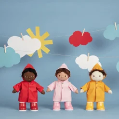 Cheap Olli Ella Dinkum Dolls Rainy Play Set - Yellow