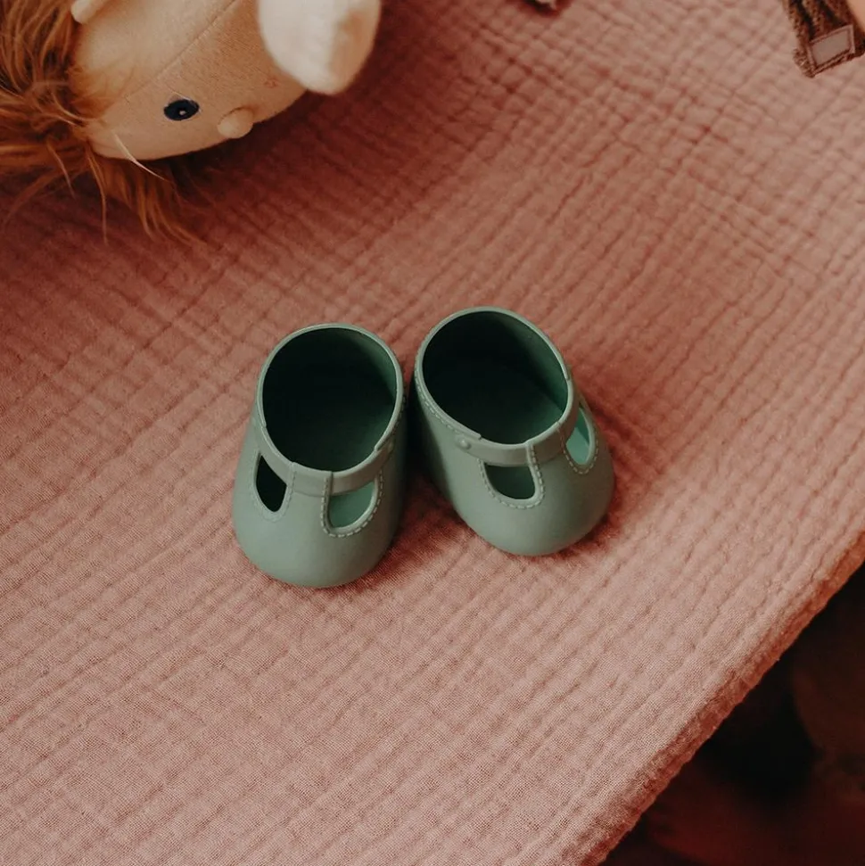 Cheap Olli Ella Dinkum Dolls Shoes - Basil Green