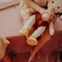 Fashion Olli Ella Dinkum Dolls Shoes - Corn Yellow