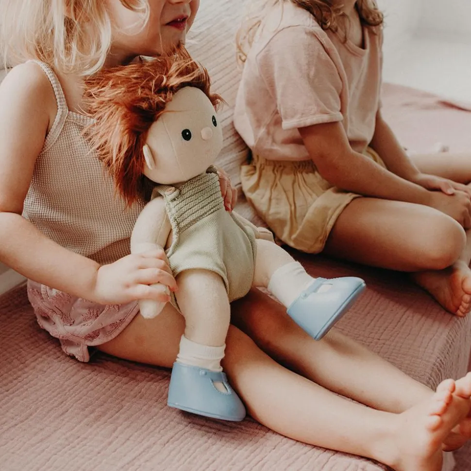 Outlet Olli Ella Dinkum Dolls Shoes - Heron Blue