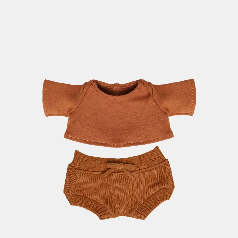 Sale Olli Ella Dinkum Dolls Snuggly Set - Toffee