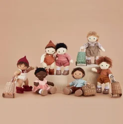 Sale Olli Ella Dinkum Dolls Snuggly Set - Toffee