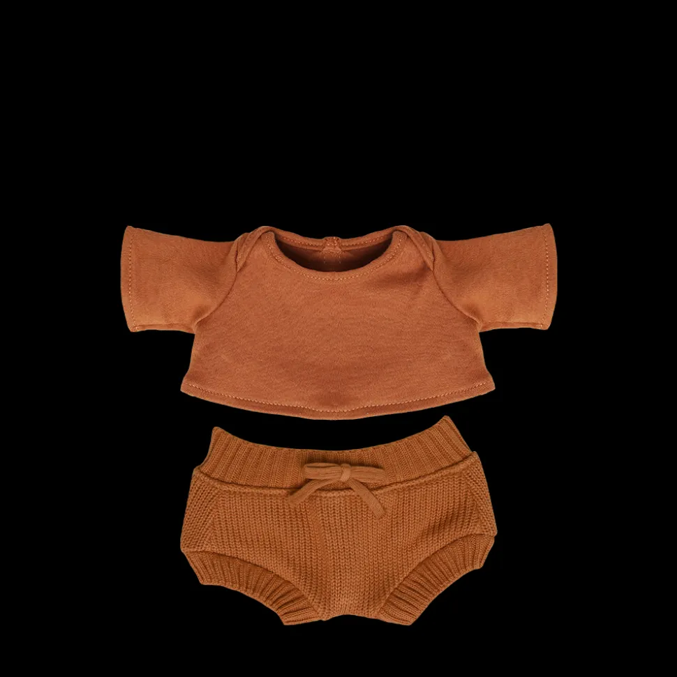Sale Olli Ella Dinkum Dolls Snuggly Set - Toffee