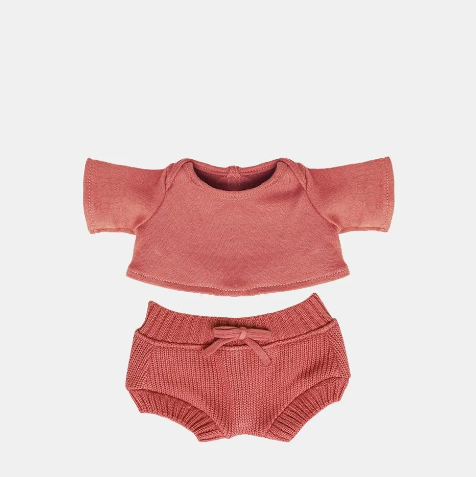 Flash Sale Olli Ella Dinkum Dolls Snuggly Set - Berry