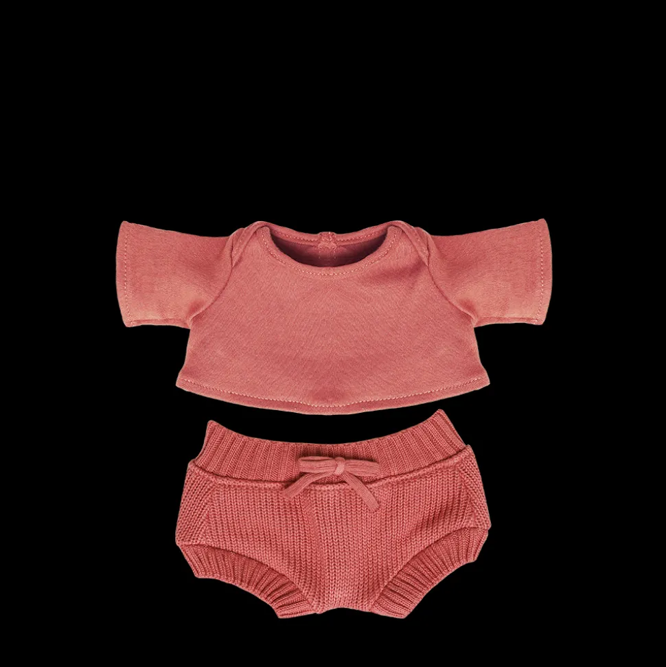 Flash Sale Olli Ella Dinkum Dolls Snuggly Set - Berry