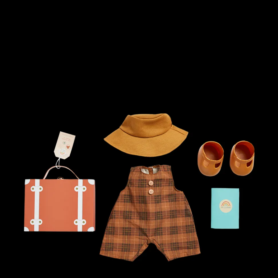 Fashion Olli Ella Dinkum Dolls Travel Togs - Apricot