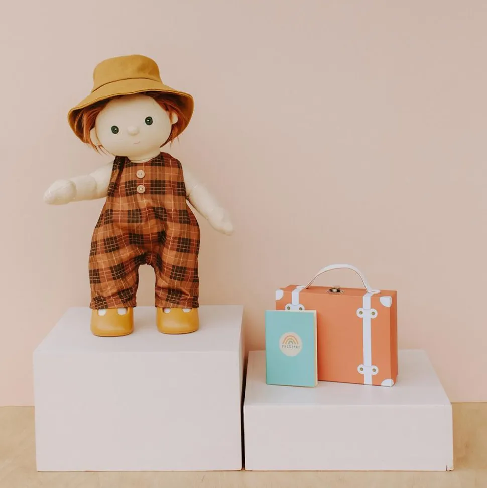 Fashion Olli Ella Dinkum Dolls Travel Togs - Apricot