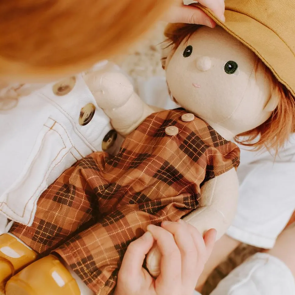 Fashion Olli Ella Dinkum Dolls Travel Togs - Apricot