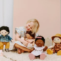 Fashion Olli Ella Dinkum Dolls Travel Togs - Apricot