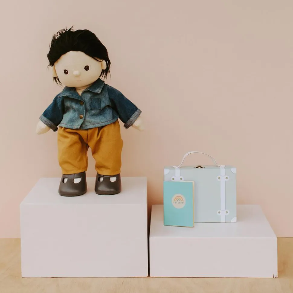 Sale Olli Ella Dinkum Dolls Travel Togs - Sage