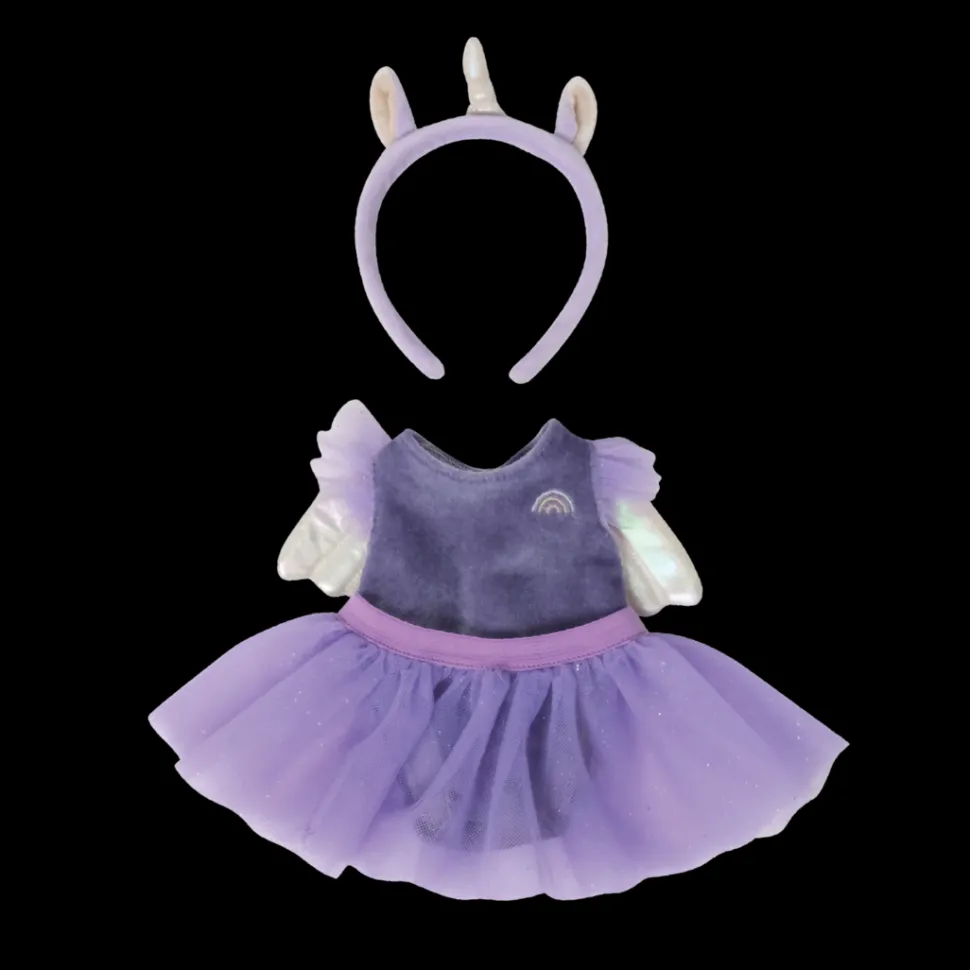 Store Olli Ella Dinkum Unicorn Outfit - Lilac