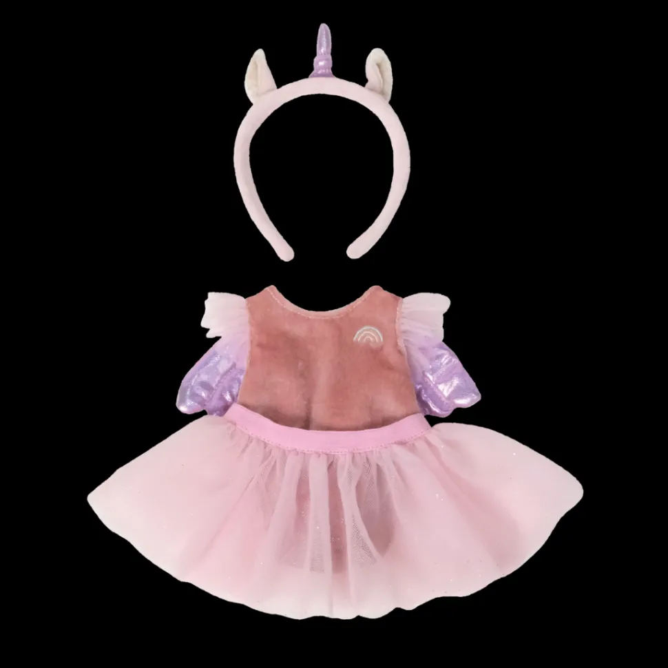Shop Olli Ella Dinkum Unicorn Outfit - Pink