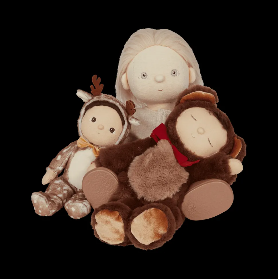 Shop Olli Ella Dinky Dinkums Jolly Dollies - Riley Reindeer