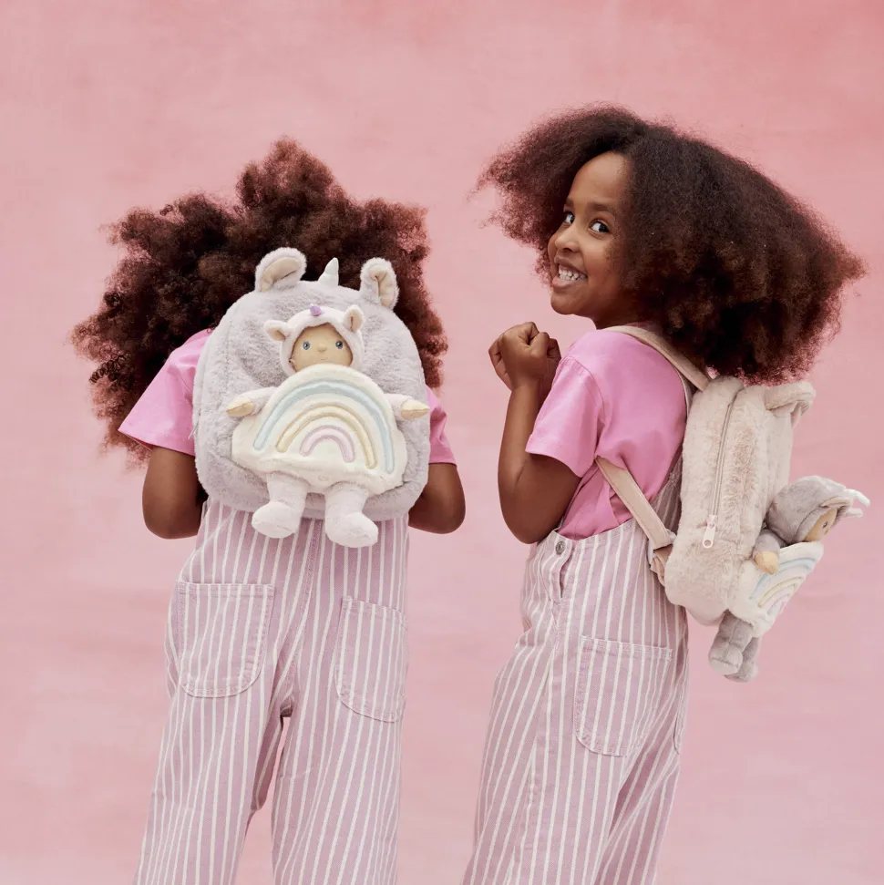 Shop Olli Ella Hopalong Unicorn Backpack - Lilac