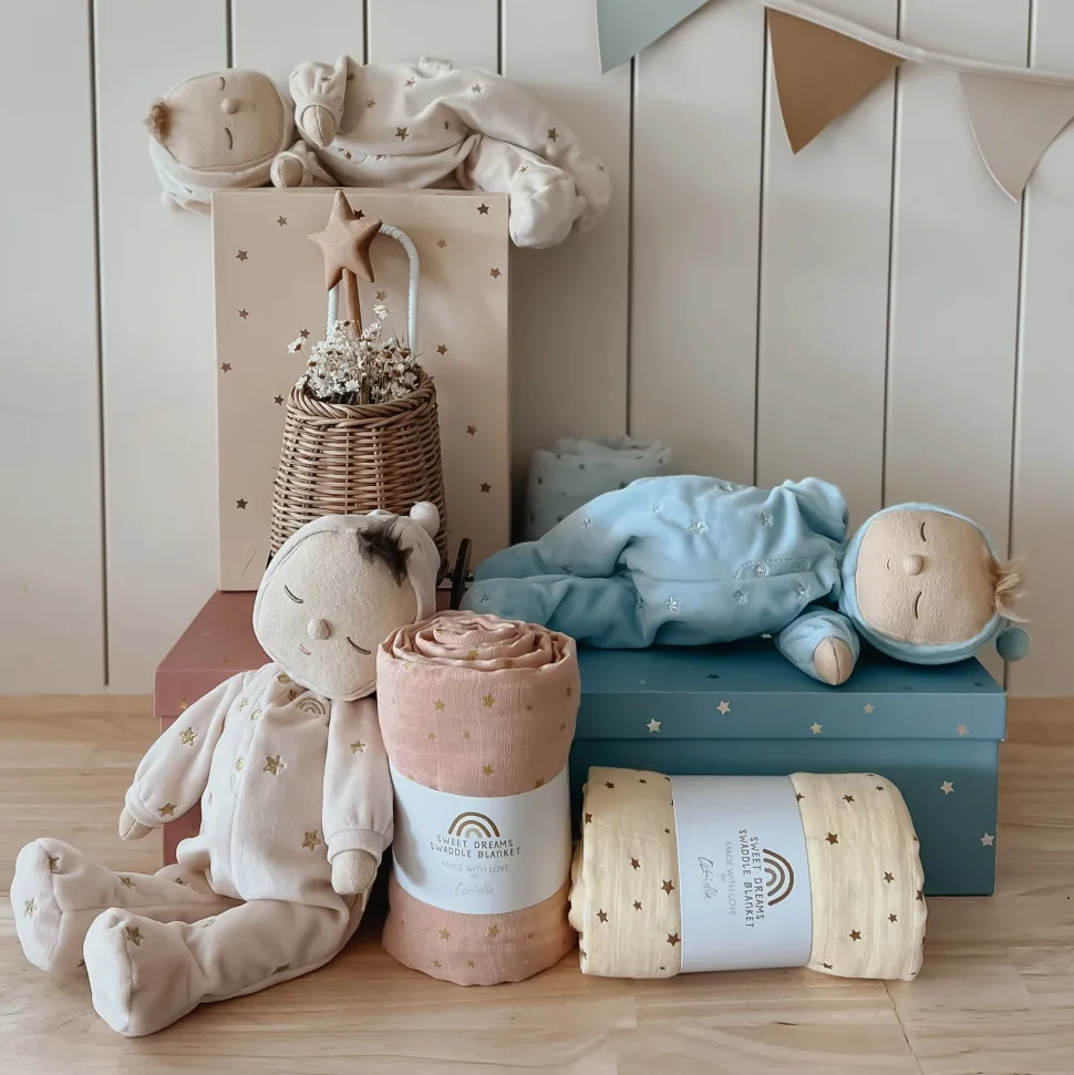 Hot Olli Ella Lullaby Dozy Dinkum Gift Set - Luna