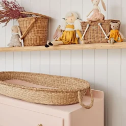 Sale Olli Ella Luxe Organic Cotton Liner - Rose