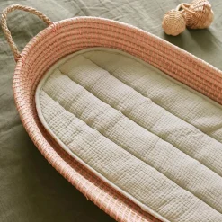 Best Sale Olli Ella Luxe Organic Cotton Liner - Seafoam