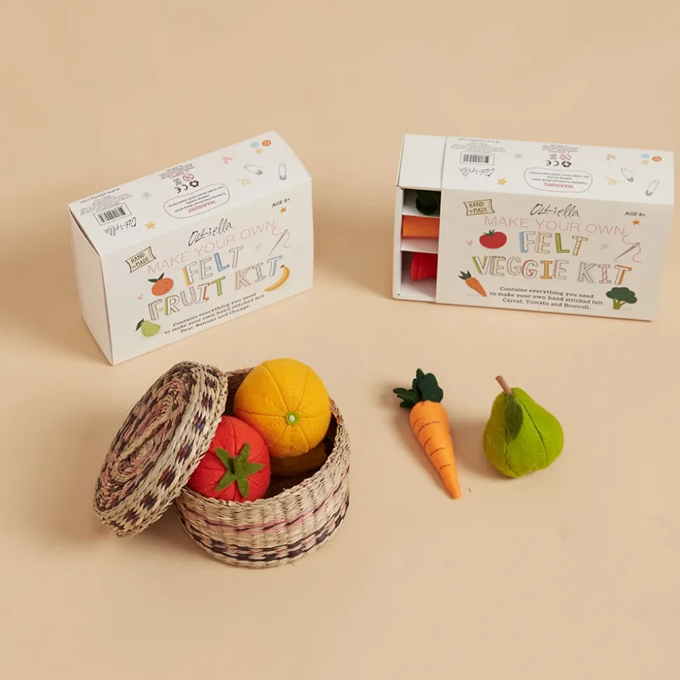 Fashion Olli Ella Make Your Own Felt Kit - Vegetables