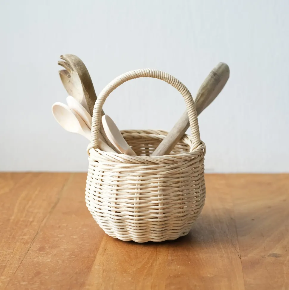 Store Olli Ella Rattan Berry Basket - Straw