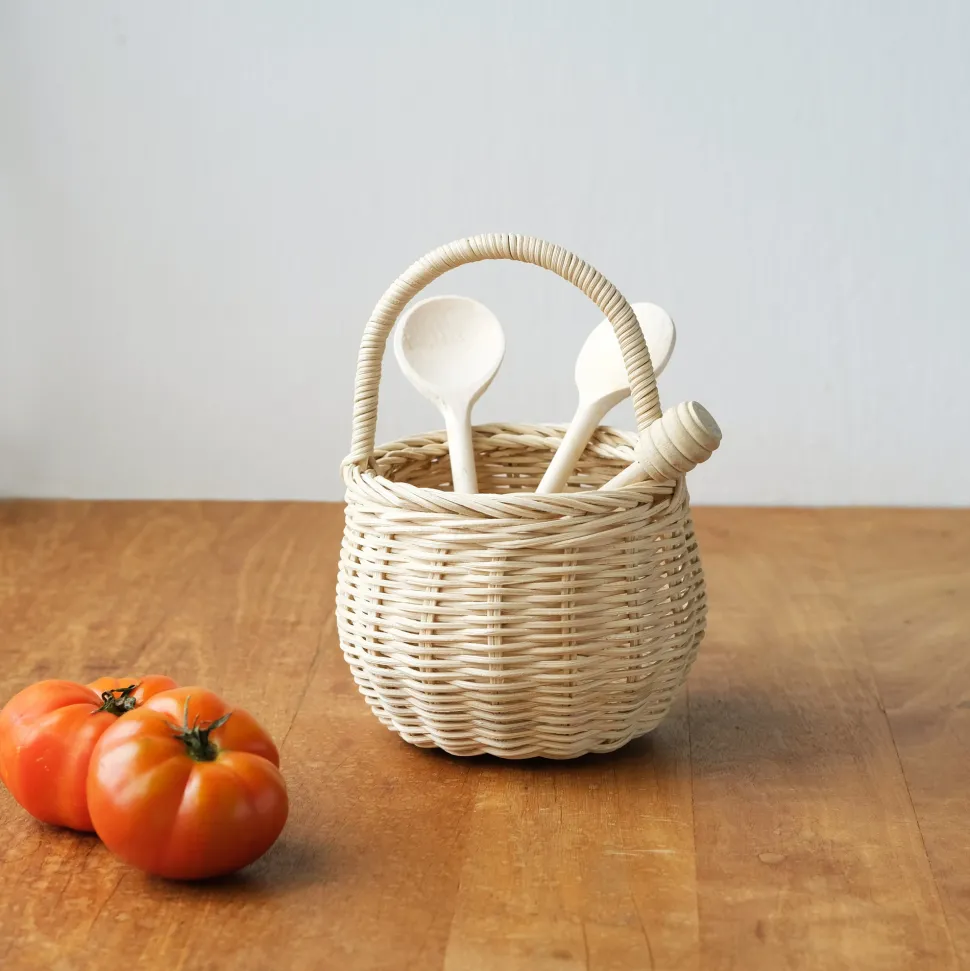 Store Olli Ella Rattan Berry Basket - Straw