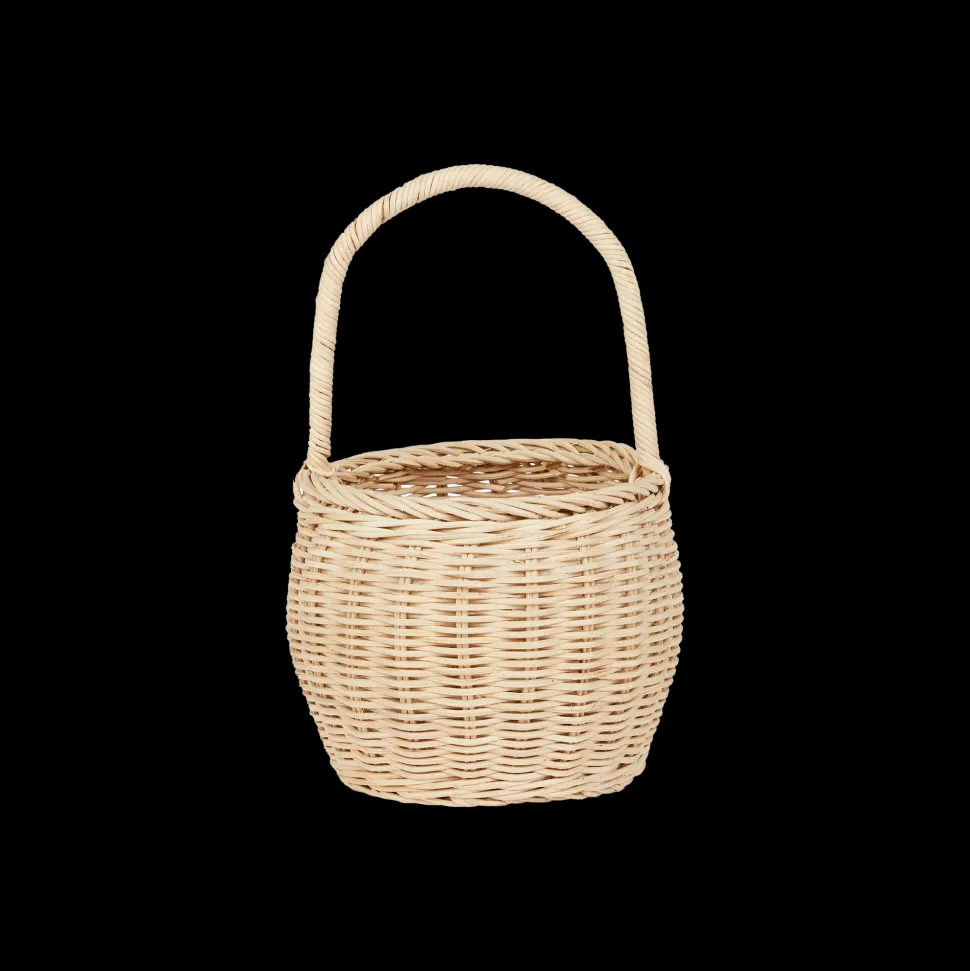 Online Olli Ella Rattan Big Berry Basket - Straw