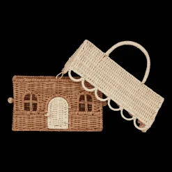 Sale Olli Ella Rattan Gingerbread Casa Clutch