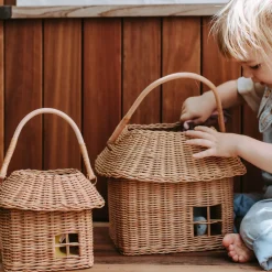 Shop Olli Ella Rattan Hutch BigBasket