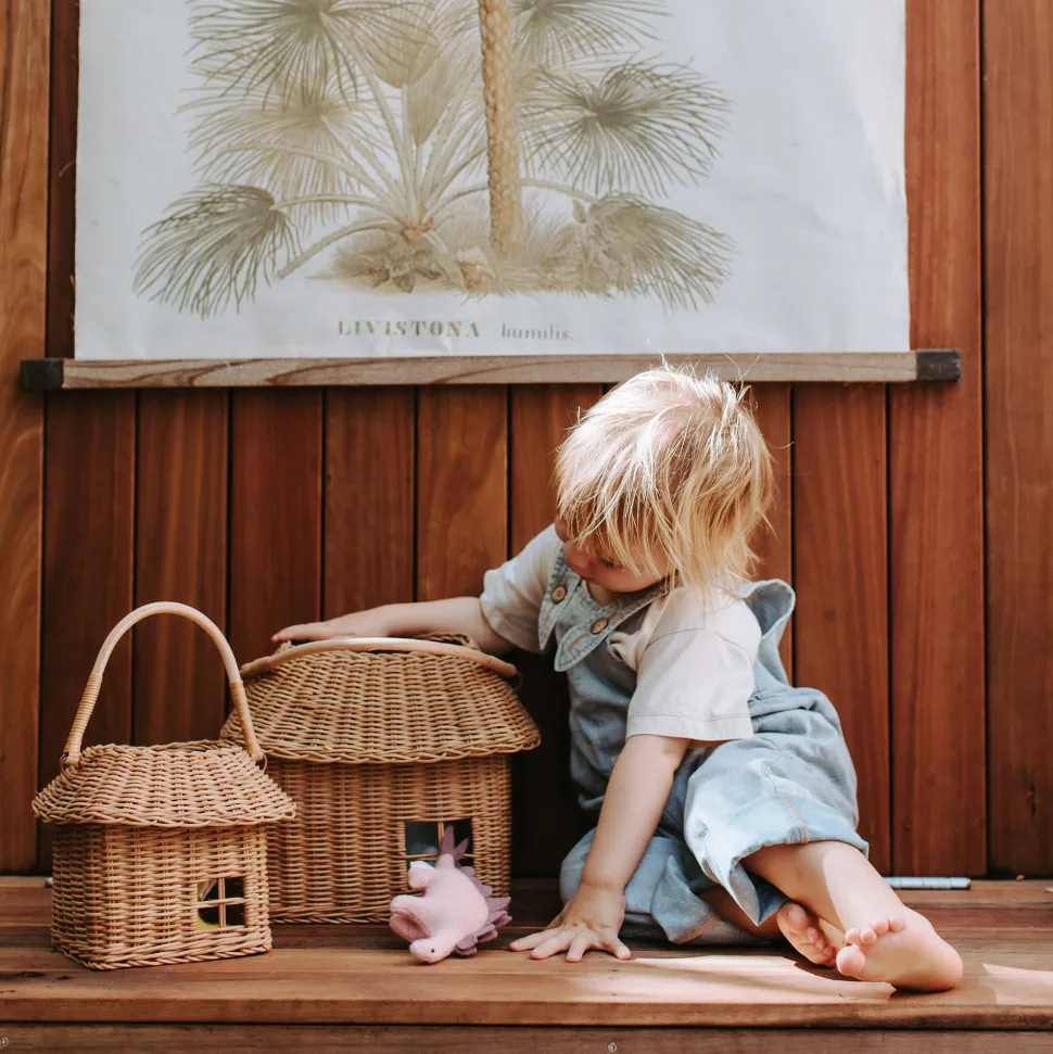 Shop Olli Ella Rattan Hutch BigBasket