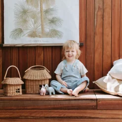 Store Olli Ella Rattan Hutch Small Basket