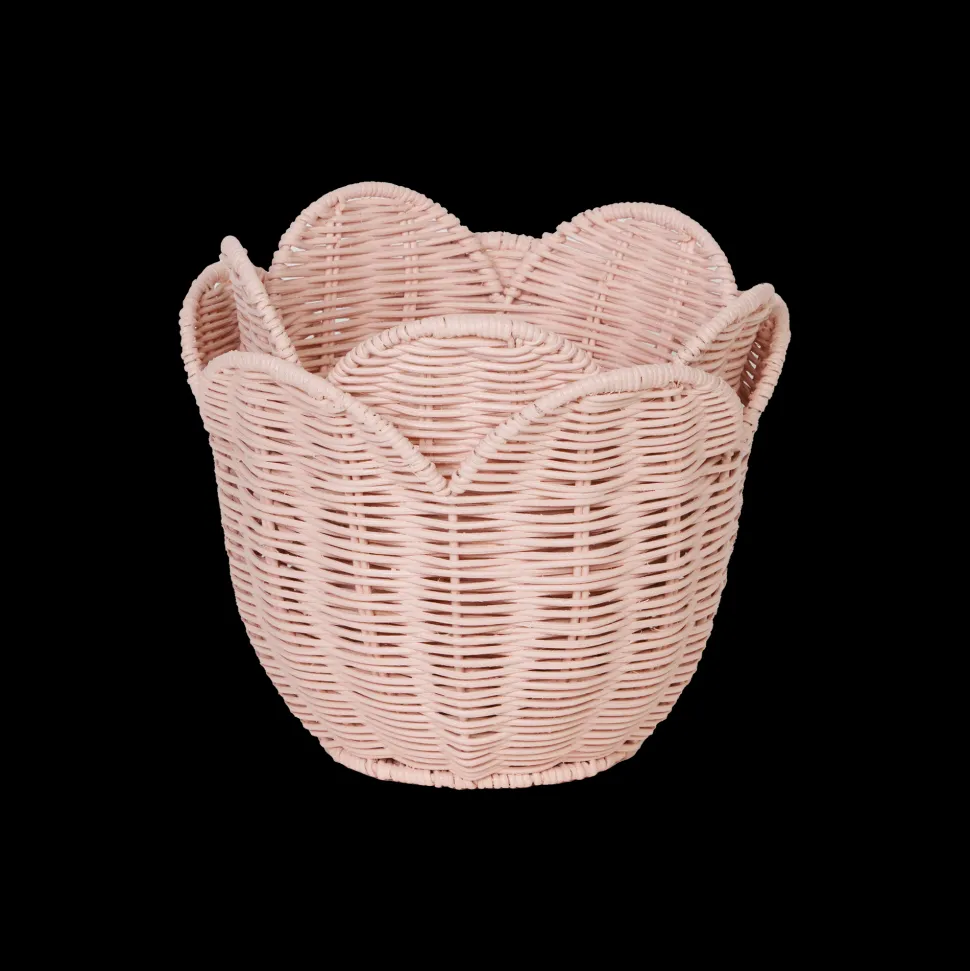Clearance Olli Ella Rattan Lily Basket Set - Blush