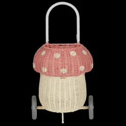 Discount Olli Ella Rattan Mushroom Luggy - Musk