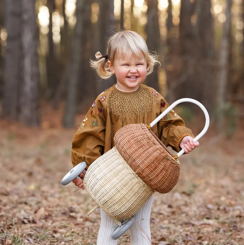Flash Sale Olli Ella Rattan Mushroom Luggy - Natural