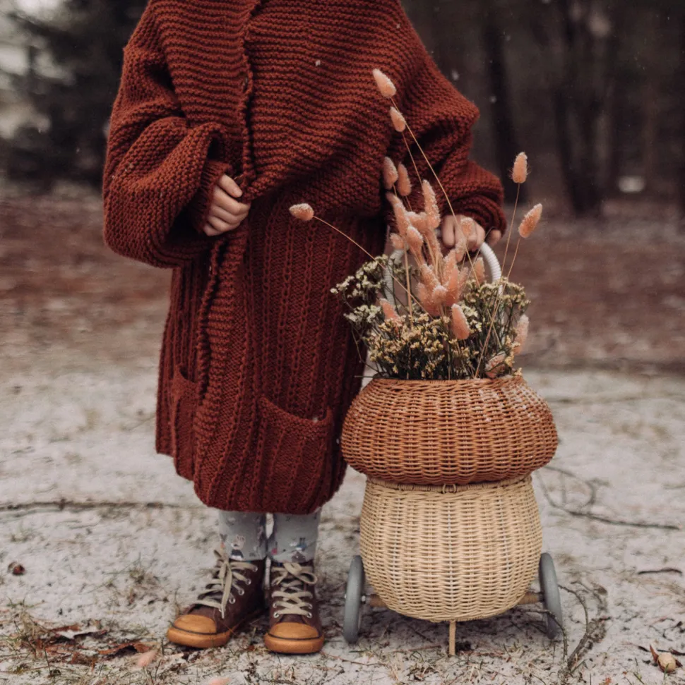 Flash Sale Olli Ella Rattan Mushroom Luggy - Natural