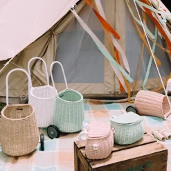 Store Olli Ella Rattan Original Luggy - Straw