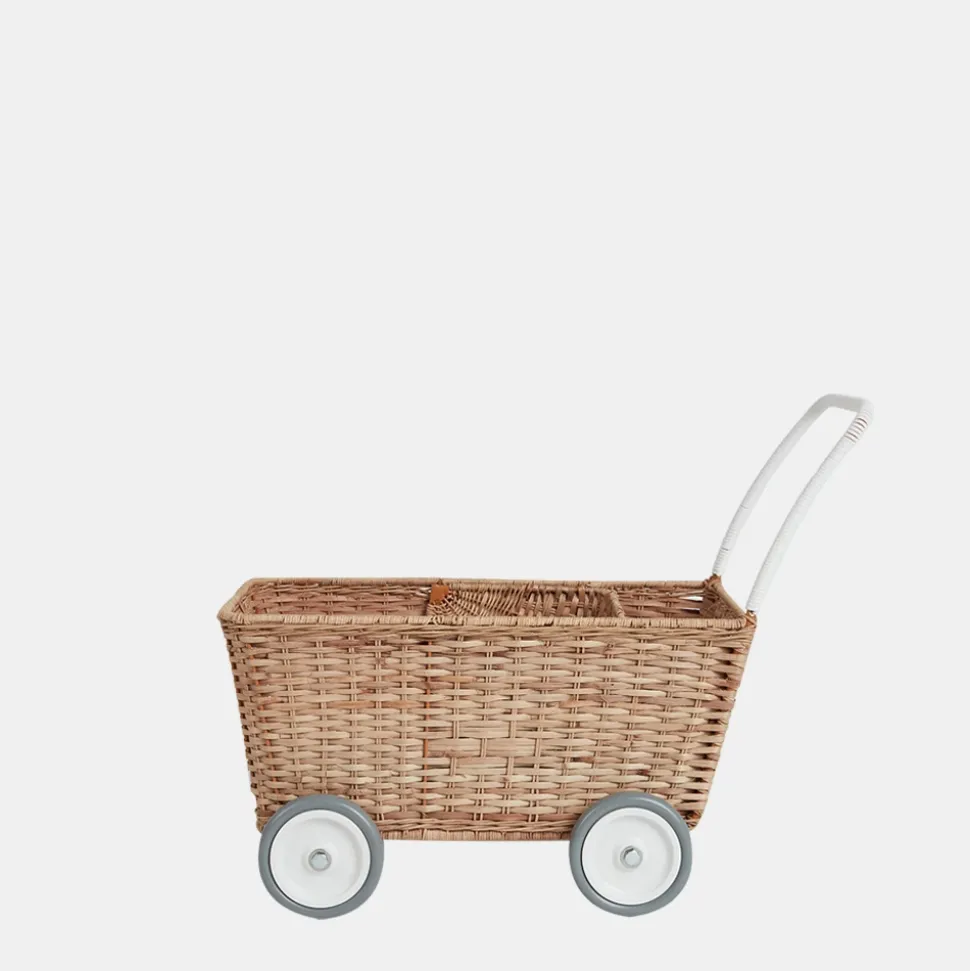 Sale Olli Ella Rattan Strolley - Natural