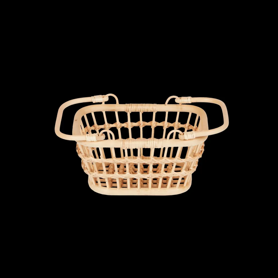 Fashion Olli Ella Rattan Tarry Basket - Wheat