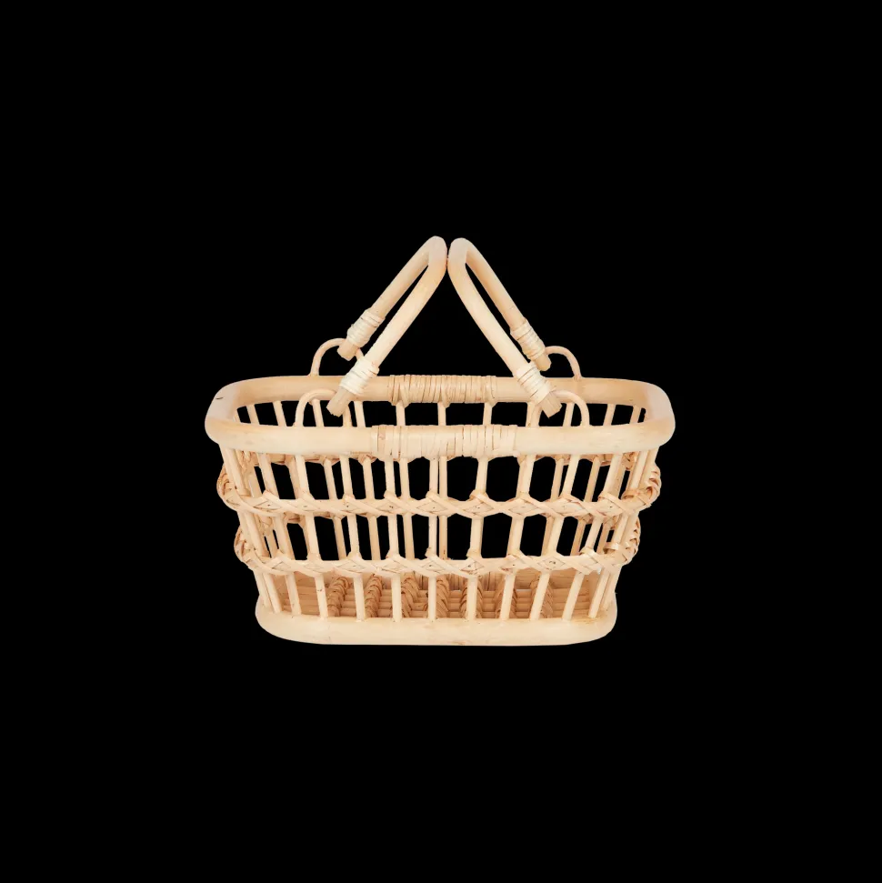 Fashion Olli Ella Rattan Tarry Basket - Wheat