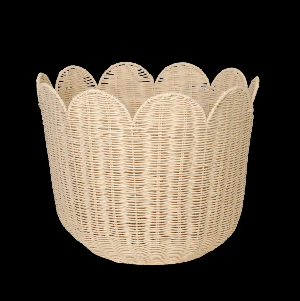 Best Sale Olli Ella Rattan Tulip Basket - Nude