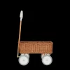 Clearance Olli Ella Rattan Wonder Wagon - Natural