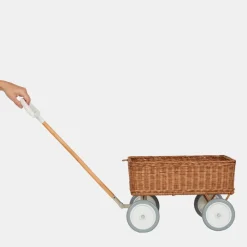 Clearance Olli Ella Rattan Wonder Wagon - Natural
