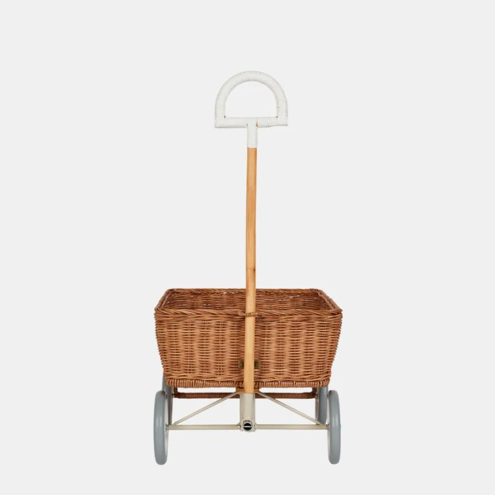 Clearance Olli Ella Rattan Wonder Wagon - Natural