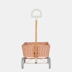 Online Olli Ella Rattan Wonder Wagon - Rose